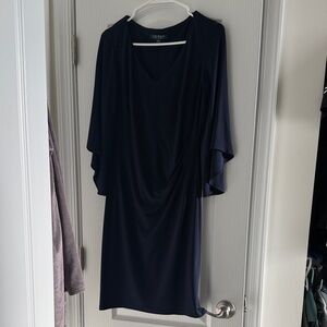 Ralph Lauren Dark Blue Long Sleeve Dress